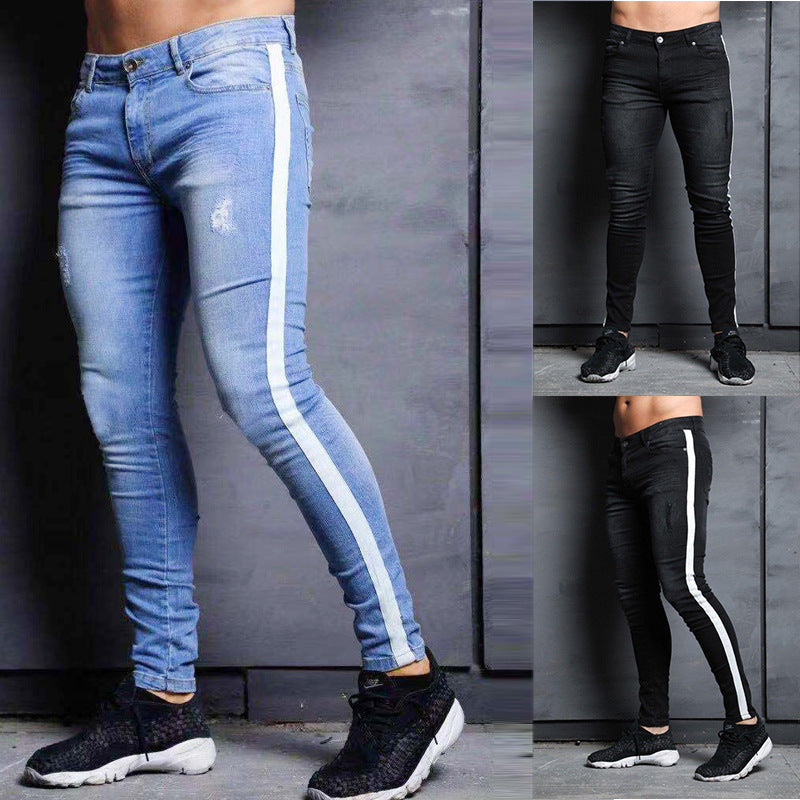 Wish Jeans For Men New Fashion Knee Holes Wish Jeans For Men New Fashion Knee Holes