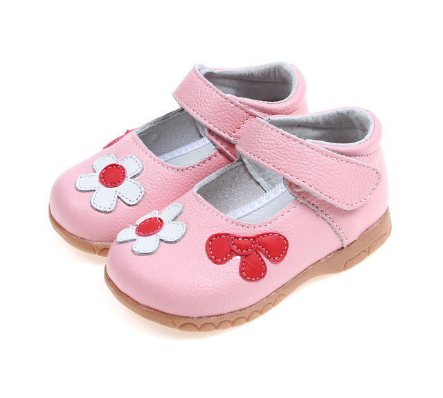 Leather Shoes Korean Princess Shoes Single Shoes Cowhide Children'S Shoes Baby Shoes Leather Shoes Korean Princess Shoes Single Shoes Cowhide Children'S Shoes Baby Shoes