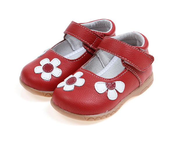 Leather Shoes Korean Princess Shoes Single Shoes Cowhide Children'S Shoes Baby Shoes Leather Shoes Korean Princess Shoes Single Shoes Cowhide Children'S Shoes Baby Shoes