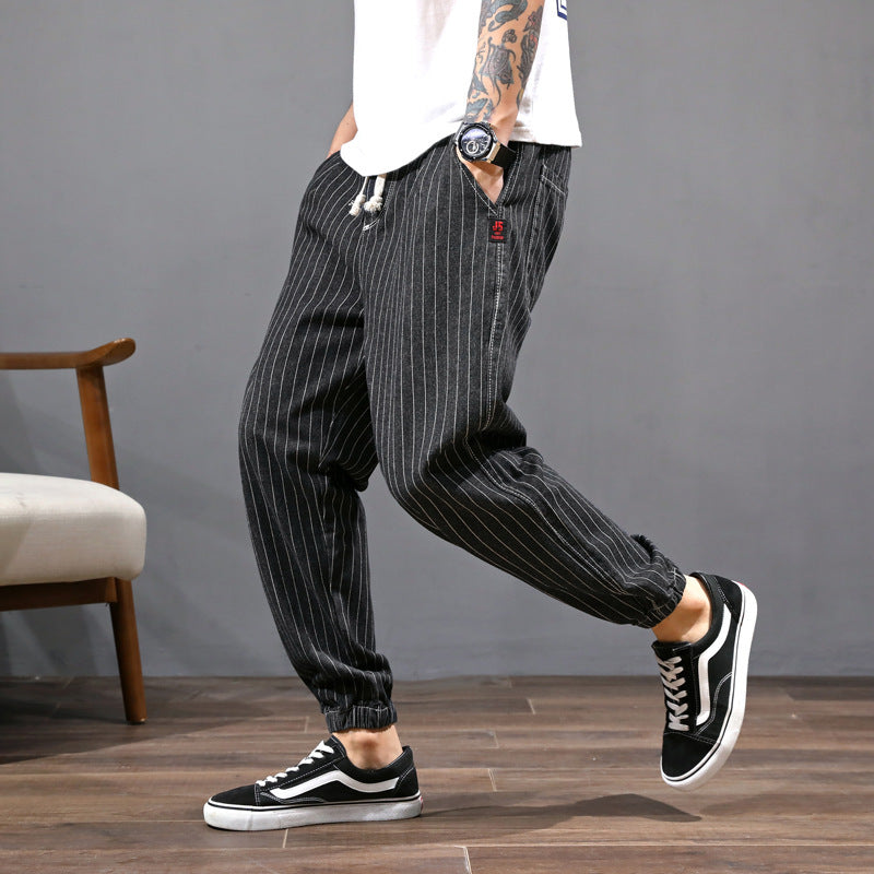 Loose Jeans Men's Harem Pants Loose Jeans Men's Harem Pants