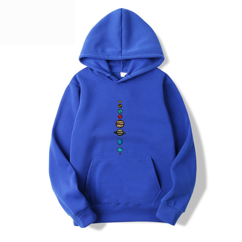 Fashion Planet Personality Fashionable Hooded Sweater Fashion Planet Personality Fashionable Hooded Sweater