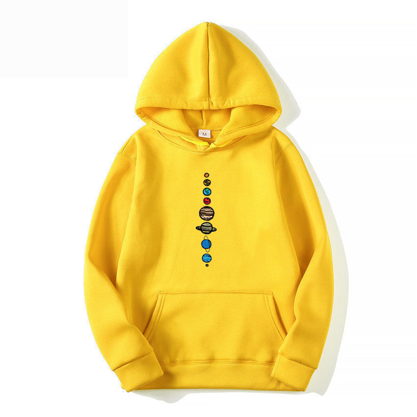 Fashion Planet Personality Fashionable Hooded Sweater Fashion Planet Personality Fashionable Hooded Sweater