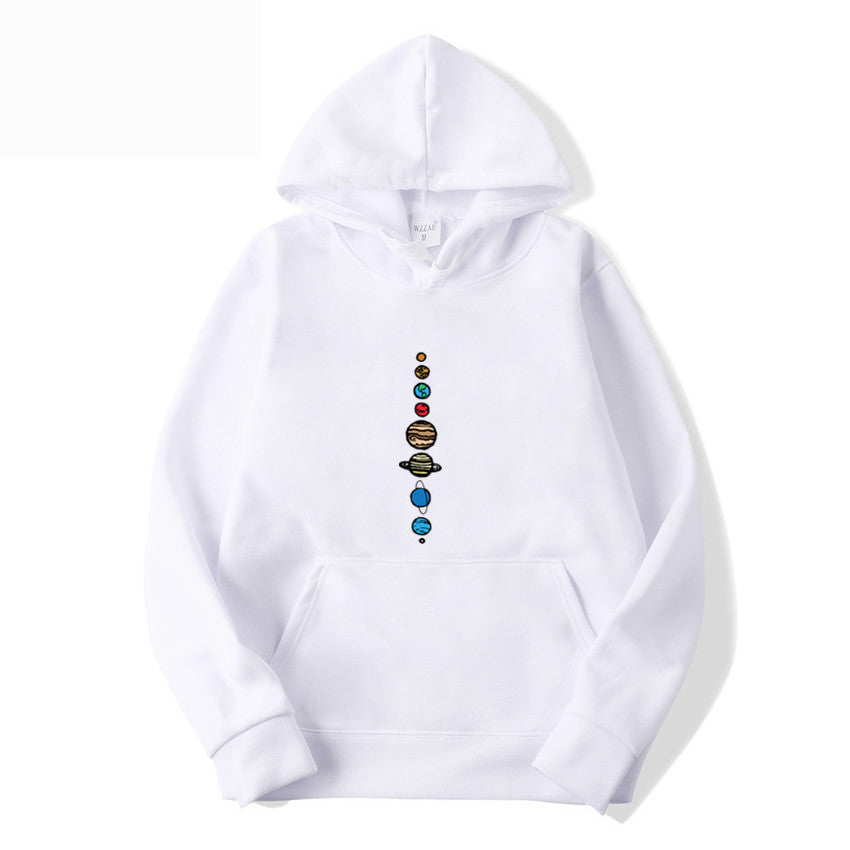 Fashion Planet Personality Fashionable Hooded Sweater Fashion Planet Personality Fashionable Hooded Sweater