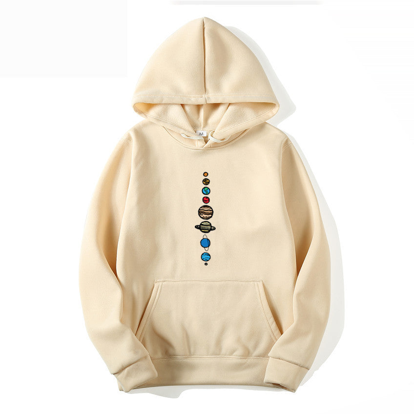 Fashion Planet Personality Fashionable Hooded Sweater Fashion Planet Personality Fashionable Hooded Sweater