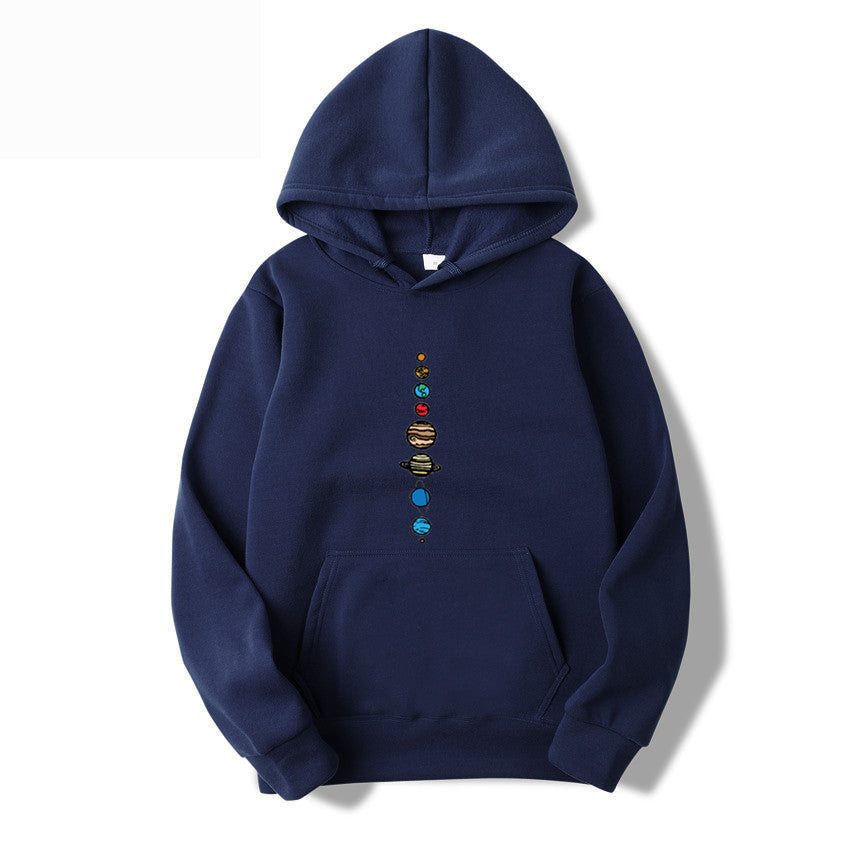 Fashion Planet Personality Fashionable Hooded Sweater Fashion Planet Personality Fashionable Hooded Sweater