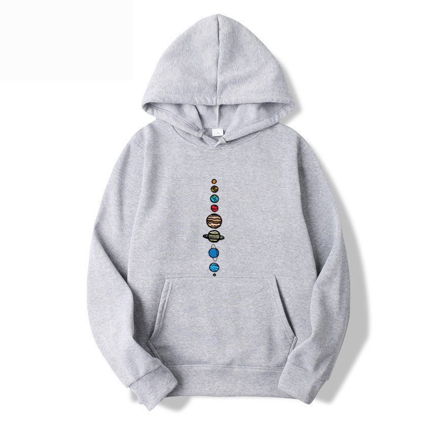 Fashion Planet Personality Fashionable Hooded Sweater Fashion Planet Personality Fashionable Hooded Sweater
