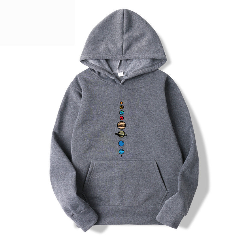Fashion Planet Personality Fashionable Hooded Sweater Fashion Planet Personality Fashionable Hooded Sweater