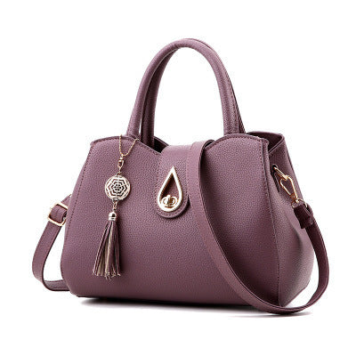SMOOZA Famous Designer Brand Luxury Women Handbag Tassel Women Bag Top-Handle Bags Fashion Women Messenger Shoulder Bags SMOOZA Famous Designer Brand Luxury Women Handbag Tassel Women Bag Top-Handle Bags Fashion Women Messenger Shoulder Bags