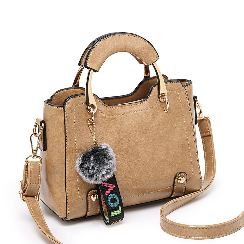Women Vintage PU Handbag Polyester Handbag Women Vintage PU Handbag Polyester Handbag