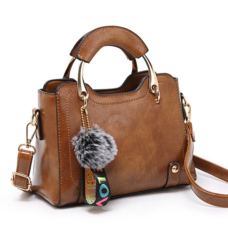 Women Vintage PU Handbag Polyester Handbag Women Vintage PU Handbag Polyester Handbag