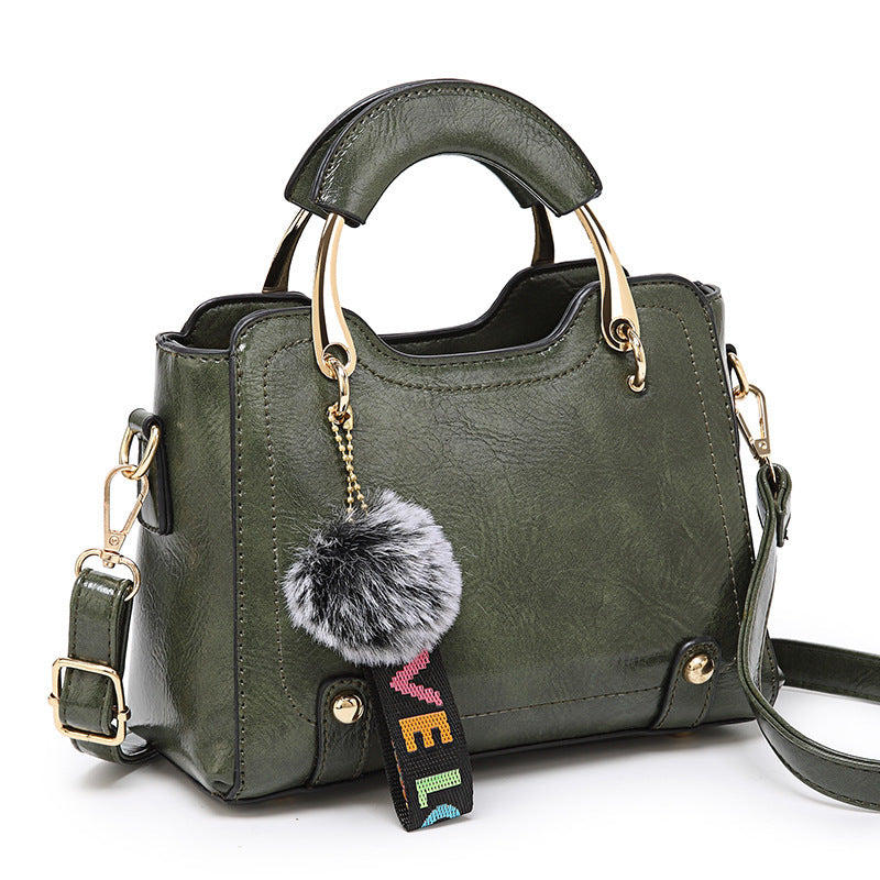 Women Vintage PU Handbag Polyester Handbag Women Vintage PU Handbag Polyester Handbag