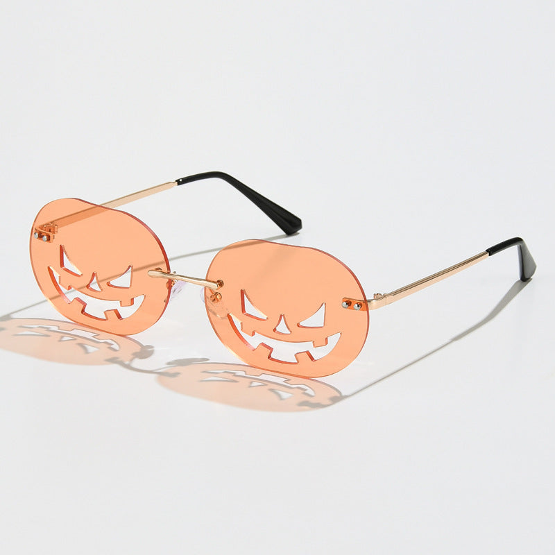Personality Pumpkin Sunglasses For Men And Women Personality Pumpkin Sunglasses For Men And Women