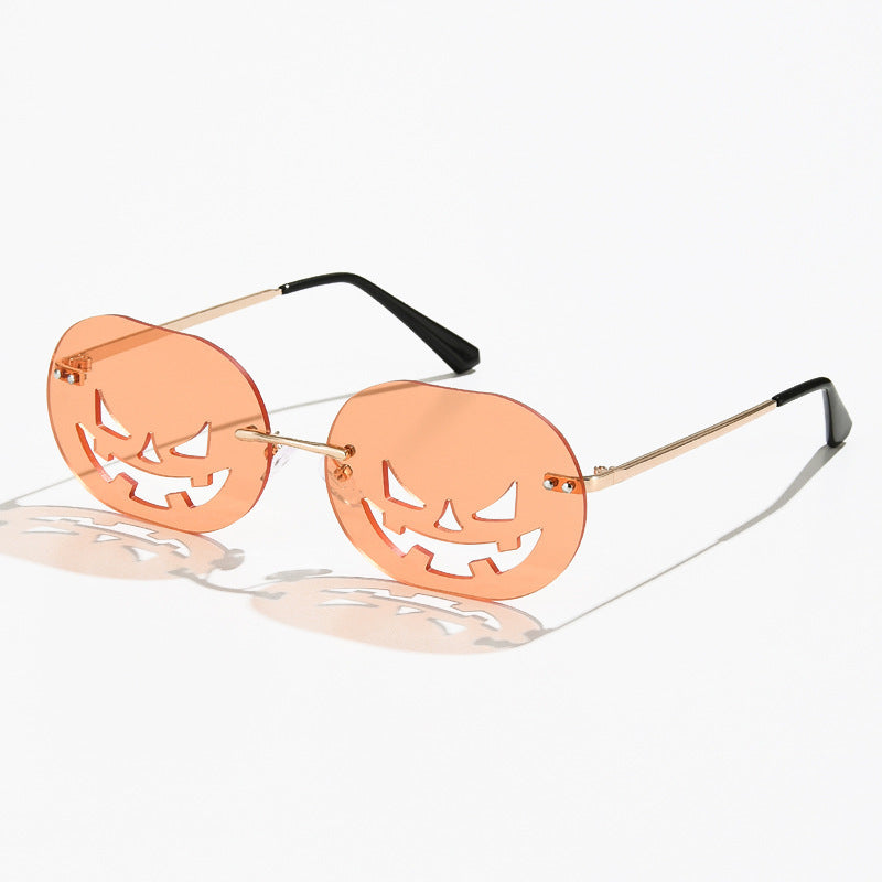 Personality Pumpkin Sunglasses For Men And Women Personality Pumpkin Sunglasses For Men And Women