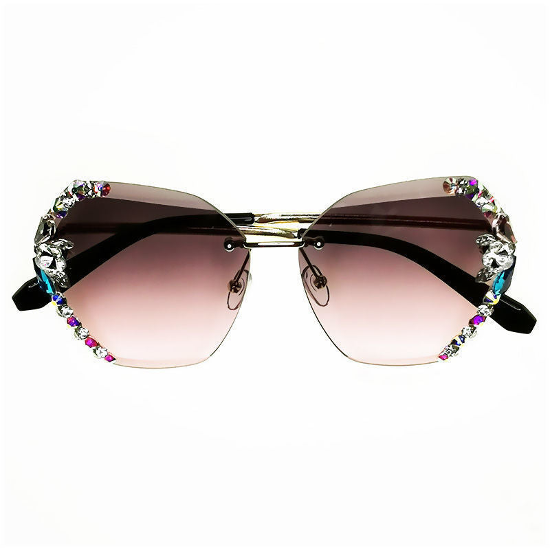 Luxury Rhinestone Square Sunglasses Women Fashion Outdoor Shades Luxury Rhinestone Square Sunglasses Women Fashion Outdoor Shades