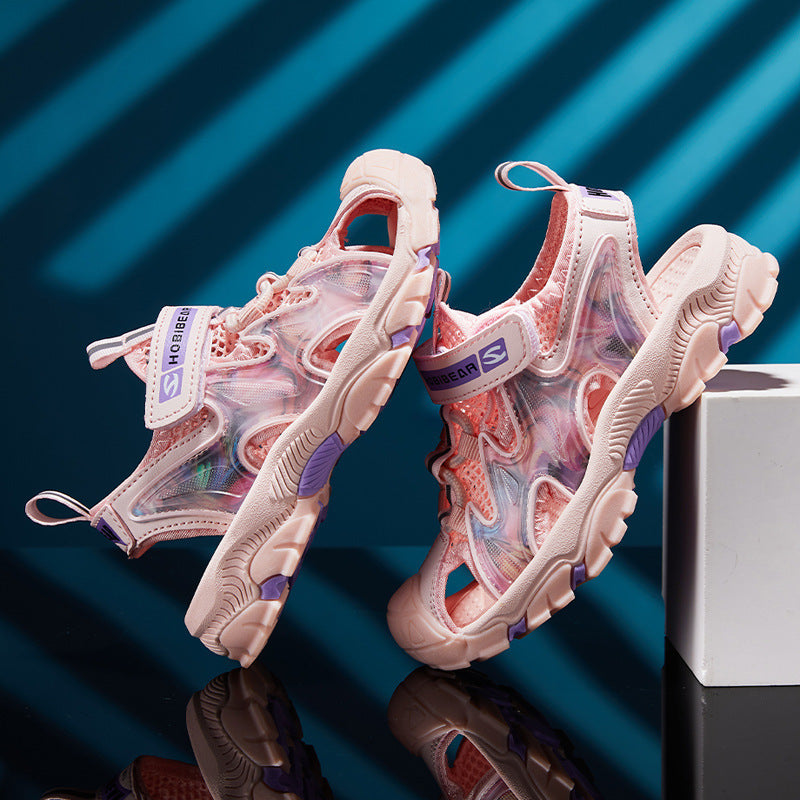 Vitality And Breathable Shoes In Baotou Beach Shoes For Big Kids And Girls Vitality And Breathable Shoes In Baotou Beach Shoes For Big Kids And Girls