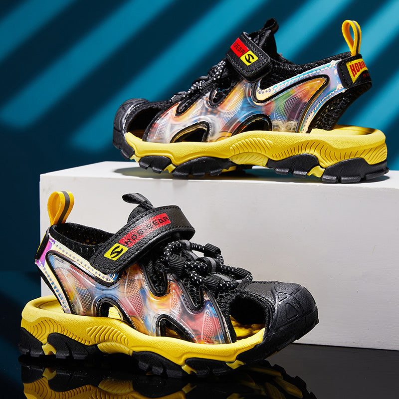 Vitality And Breathable Shoes In Baotou Beach Shoes For Big Kids And Girls Vitality And Breathable Shoes In Baotou Beach Shoes For Big Kids And Girls