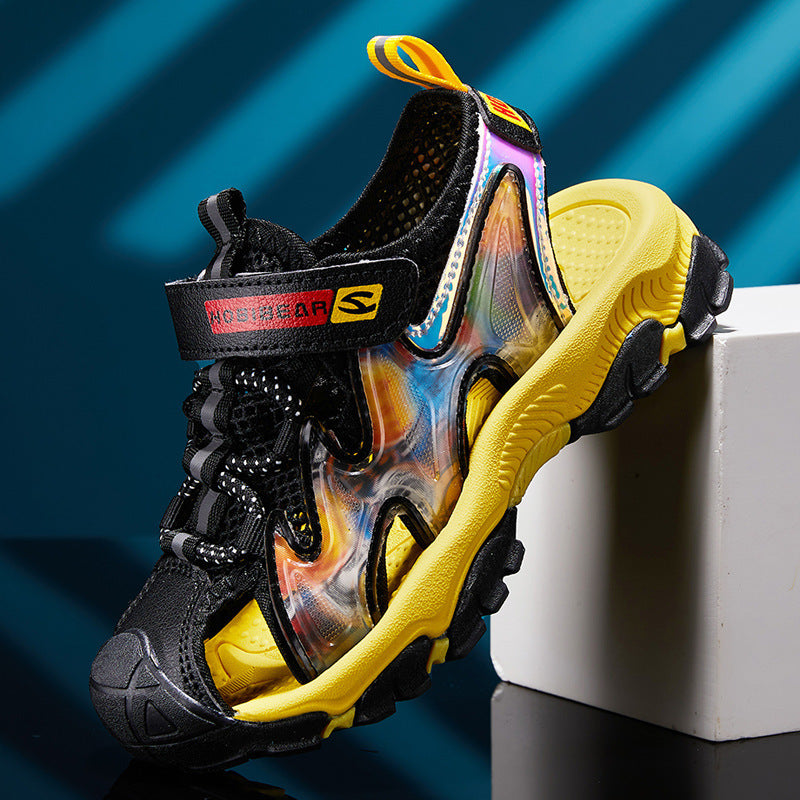 Vitality And Breathable Shoes In Baotou Beach Shoes For Big Kids And Girls Vitality And Breathable Shoes In Baotou Beach Shoes For Big Kids And Girls