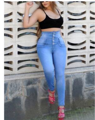 Women's Jeans High Waist Stretch Slim Fit Jeans Women Women's Jeans High Waist Stretch Slim Fit Jeans Women