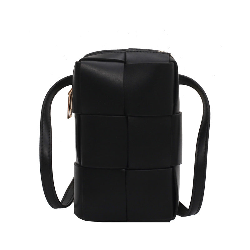 Weave Design Solid Pu Leather Crossbody Bags For Women Weave Design Solid Pu Leather Crossbody Bags For Women