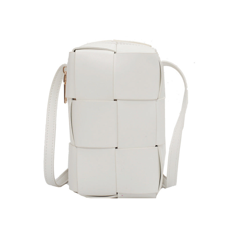 Weave Design Solid Pu Leather Crossbody Bags For Women Weave Design Solid Pu Leather Crossbody Bags For Women