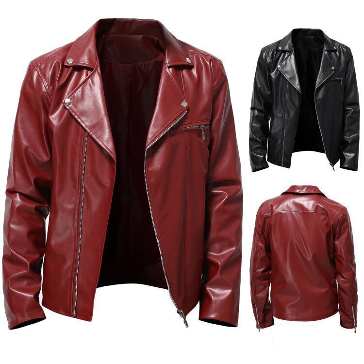 Men's Leather Clothing Trend Spring And Autumn New Leather Jackets Men's Leather Clothing Trend Spring And Autumn New Leather Jackets