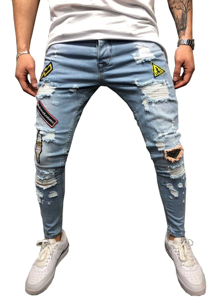 Casual jeans men fashion Casual jeans men fashion