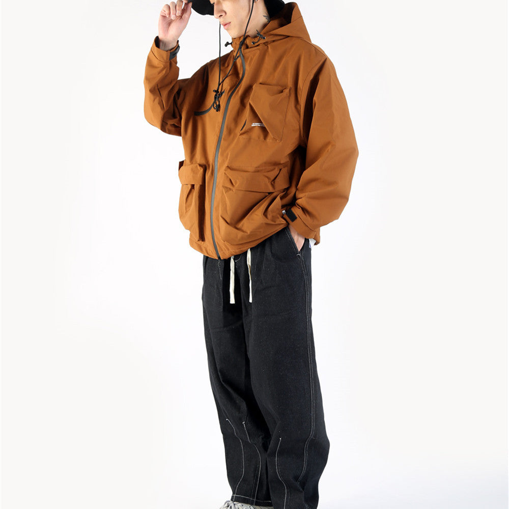 Tapered Wide-leg Workwear Jeans For Men Tapered Wide-leg Workwear Jeans For Men