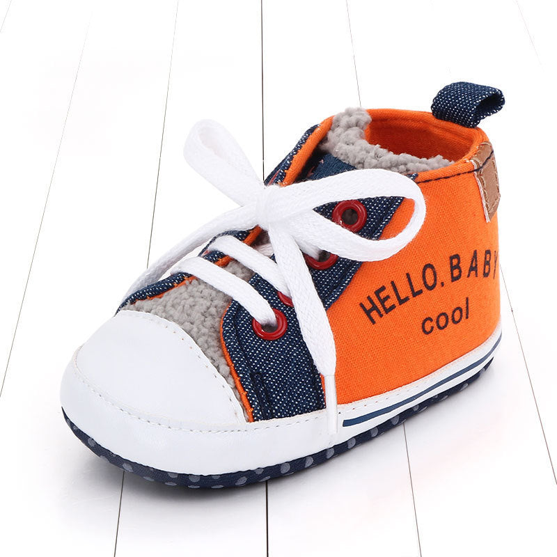 Canvas shoes color matching letters walking shoes Canvas shoes color matching letters walking shoes