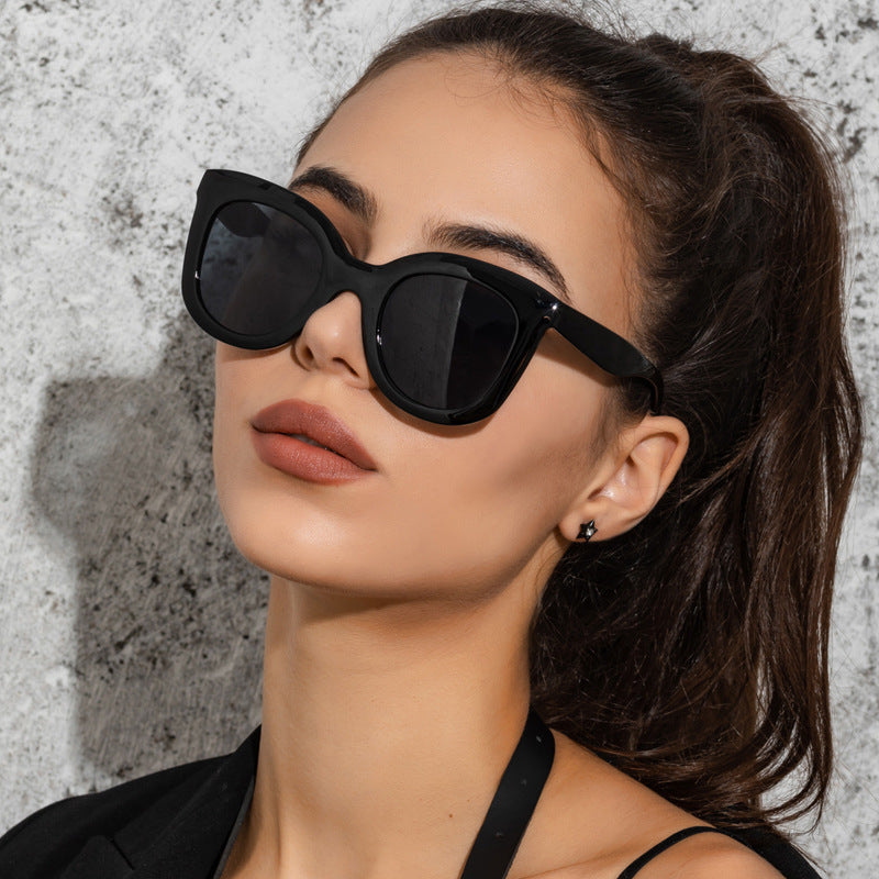 New Large Rim Sunglasses Women New Large Rim Sunglasses Women