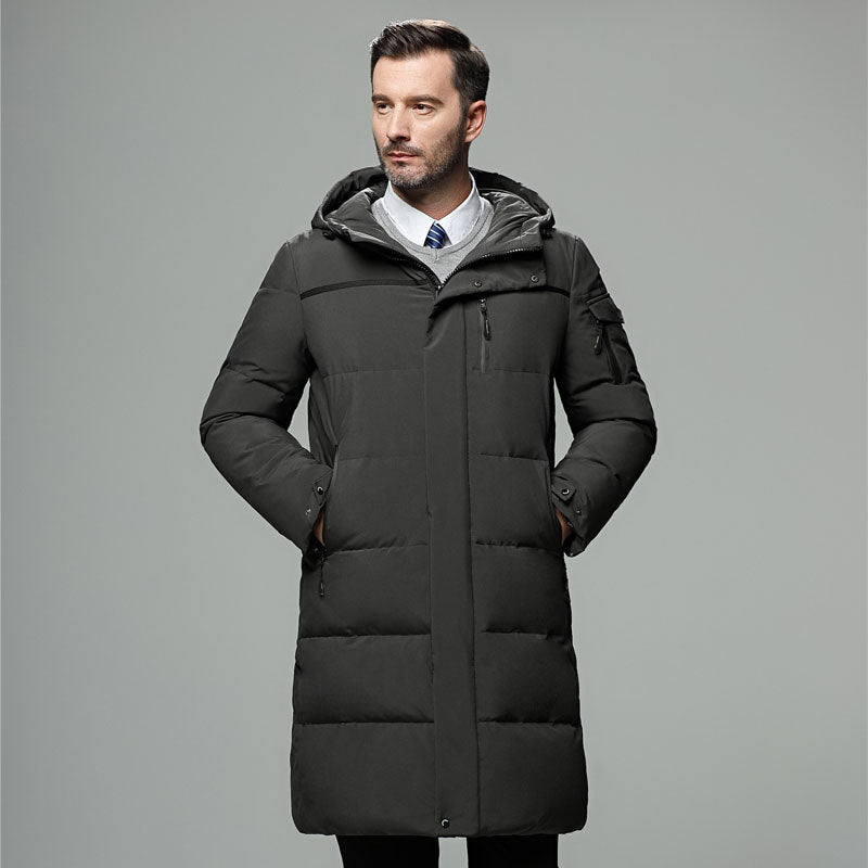 Long padded down jacket for men Long padded down jacket for men
