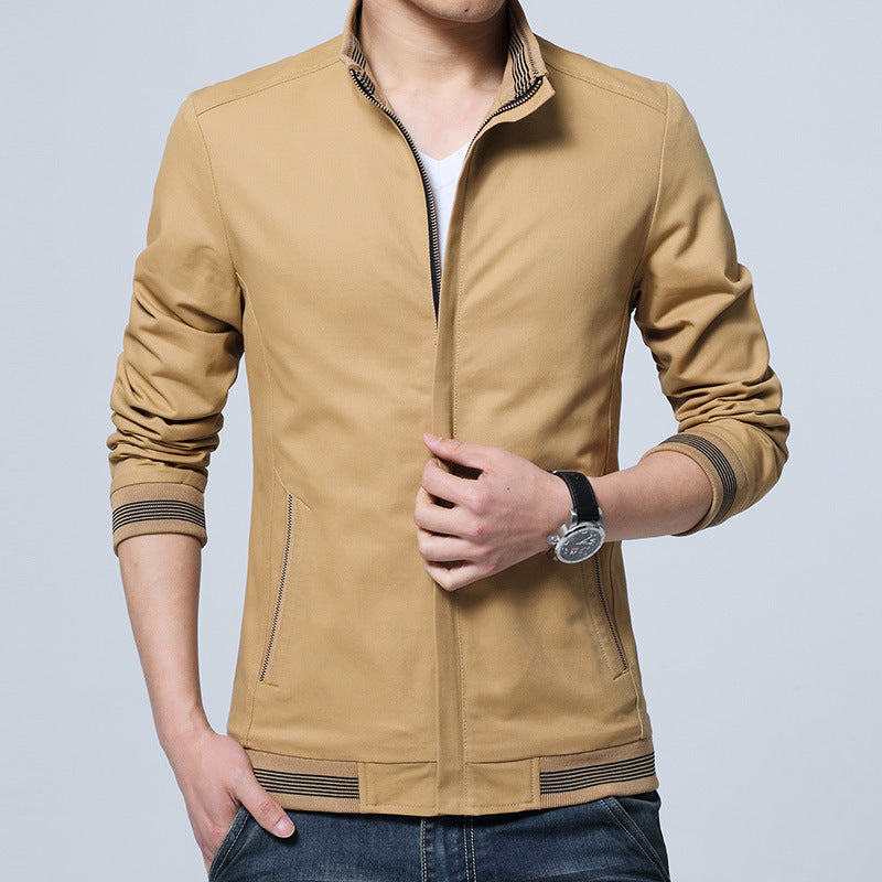 Brand New Spring Autumn Men Casual Jacket Coat Men's Fashion Washed Pure Cotton Brand-Clothing Jackets Male Coats Brand New Spring Autumn Men Casual Jacket Coat Men's Fashion Washed Pure Cotton Brand-Clothing Jackets Male Coats