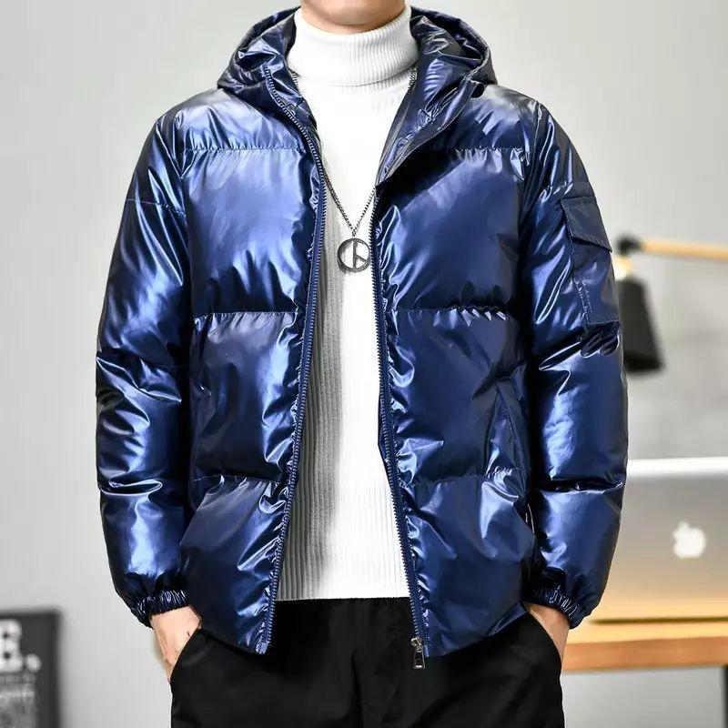 Men's winter plus size couple short down padded jacket Men's winter plus size couple short down padded jacket