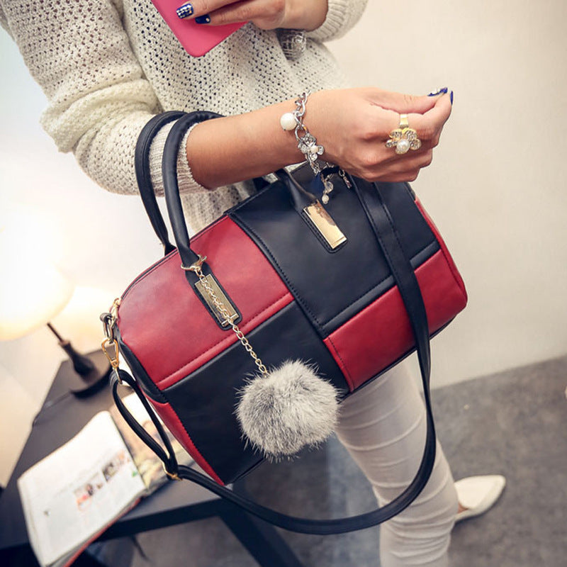 Stitching Ladies Handbag Stitching Ladies Handbag
