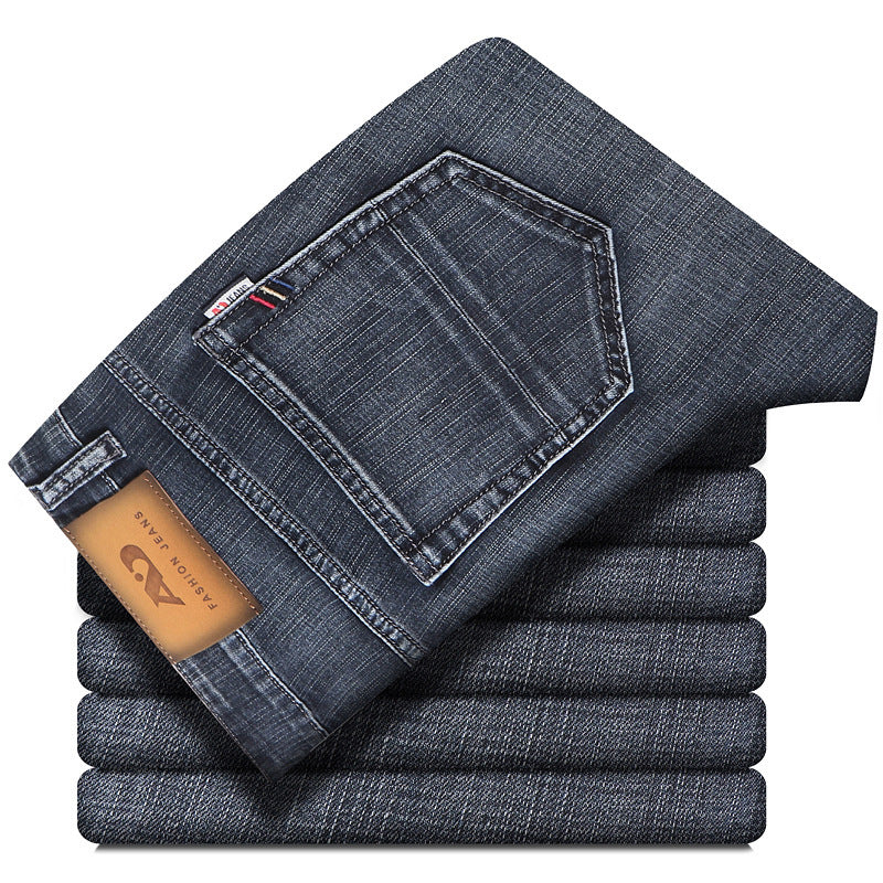Men's Loose Straight Leg Summer Jeans Men's Loose Straight Leg Summer Jeans