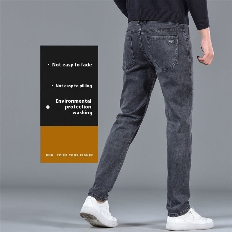 Slim Straight High-end Stretch Pants For Men Slim Straight High-end Stretch Pants For Men