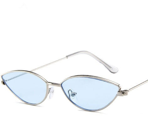 New Cute Sexy Sunglases Retro Cat Eye Sunglasses Women Metal Triangle Vintage Cateye Sun Glasses Female New Cute Sexy Sunglases Retro Cat Eye Sunglasses Women Metal Triangle Vintage Cateye Sun Glasses Female
