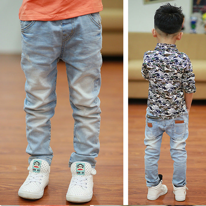 Boys spring and autumn pants Boys spring and autumn pants