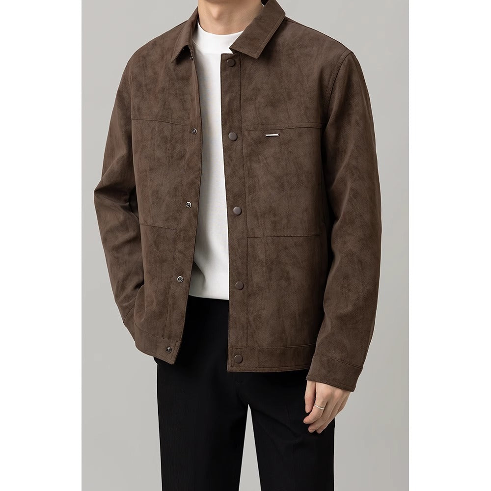 Lightly Mature Short Jacket For Men Lightly Mature Short Jacket For Men