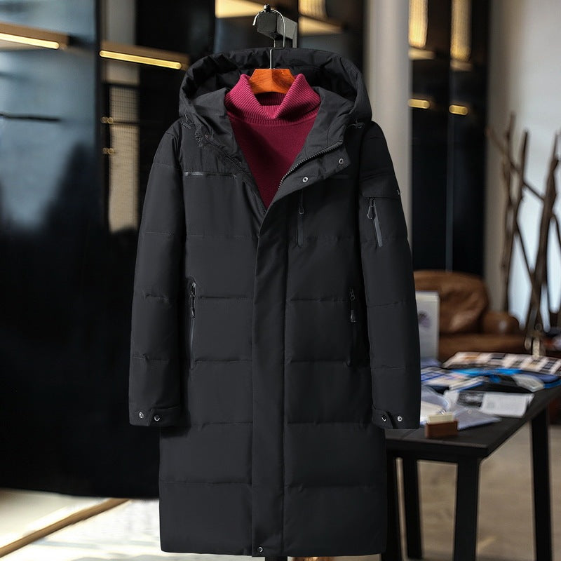 Long padded down jacket for men Long padded down jacket for men
