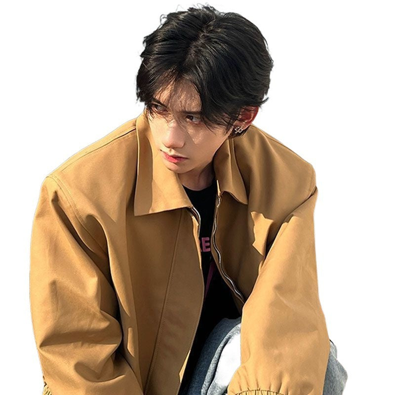 Brown Lapel Jacket Coat For Women Brown Lapel Jacket Coat For Women