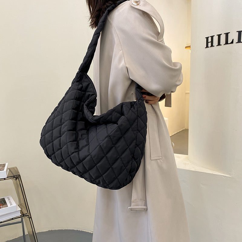 Warm Totes Shoulder Bags For Women Fashion Winter Shopping Bag Warm Totes Shoulder Bags For Women Fashion Winter Shopping Bag