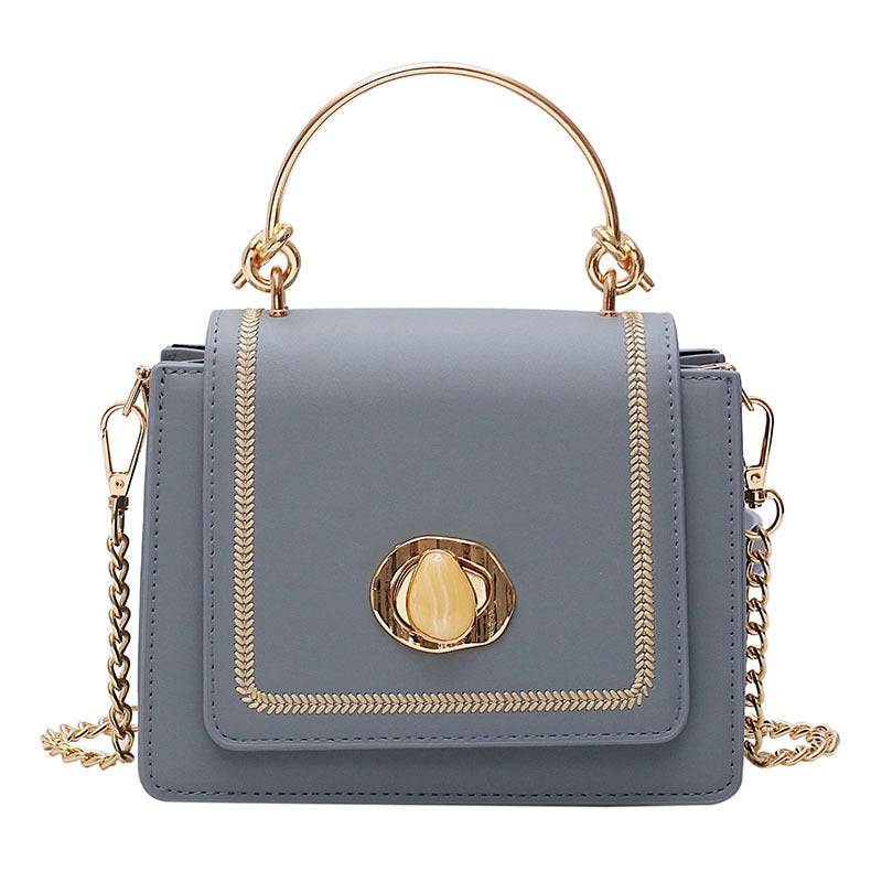 Personalized lock metal handbag Personalized lock metal handbag