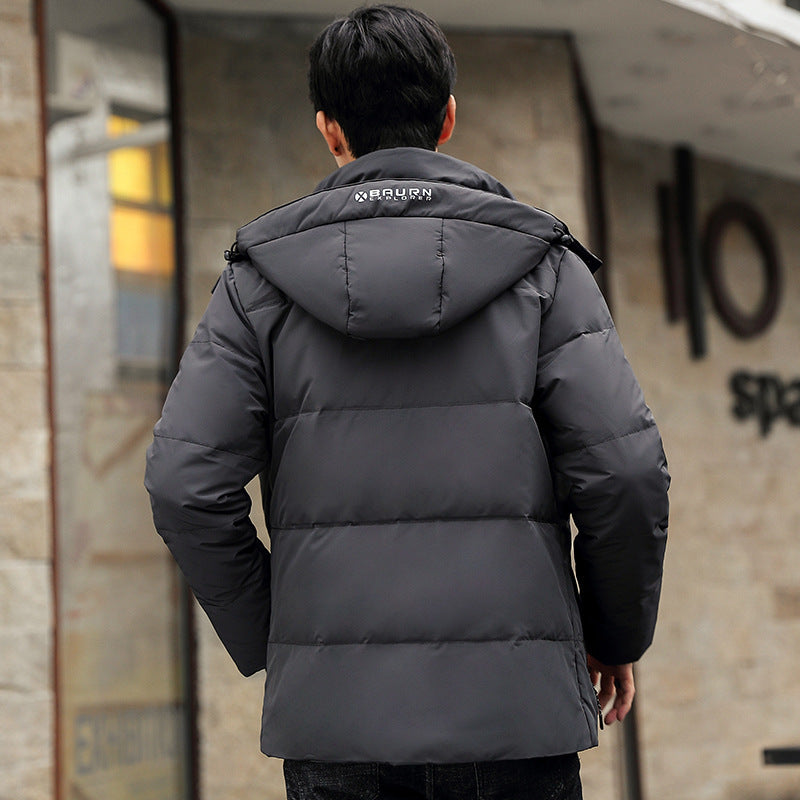 Winter Short Down Jacket Men's New Thickening Winter Short Down Jacket Men's New Thickening