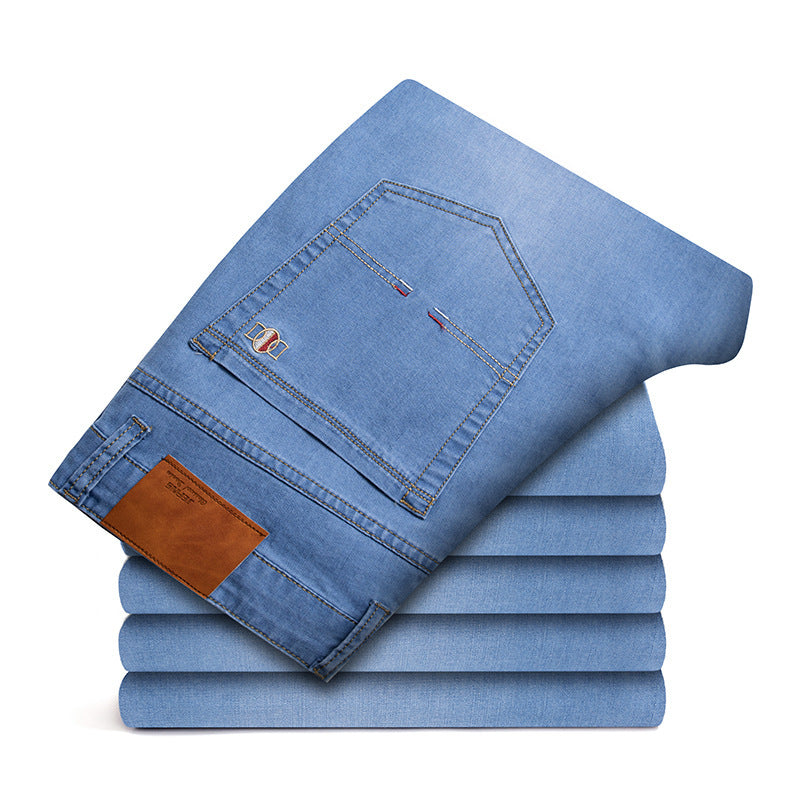 Loose Oversized Jeans For Men With Stretch And Slimming Effect Loose Oversized Jeans For Men With Stretch And Slimming Effect