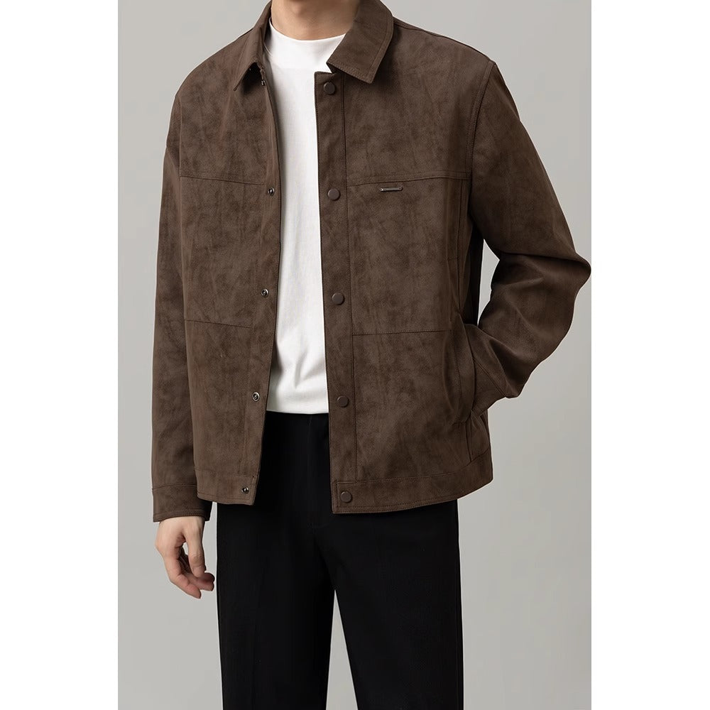 Lightly Mature Short Jacket For Men Lightly Mature Short Jacket For Men