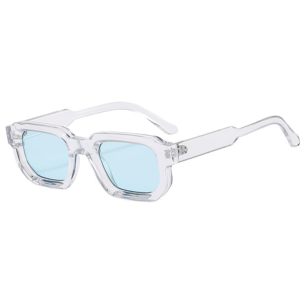 Retro Square Thick Small Frame Fashion Sunglasses For Women Retro Square Thick Small Frame Fashion Sunglasses For Women