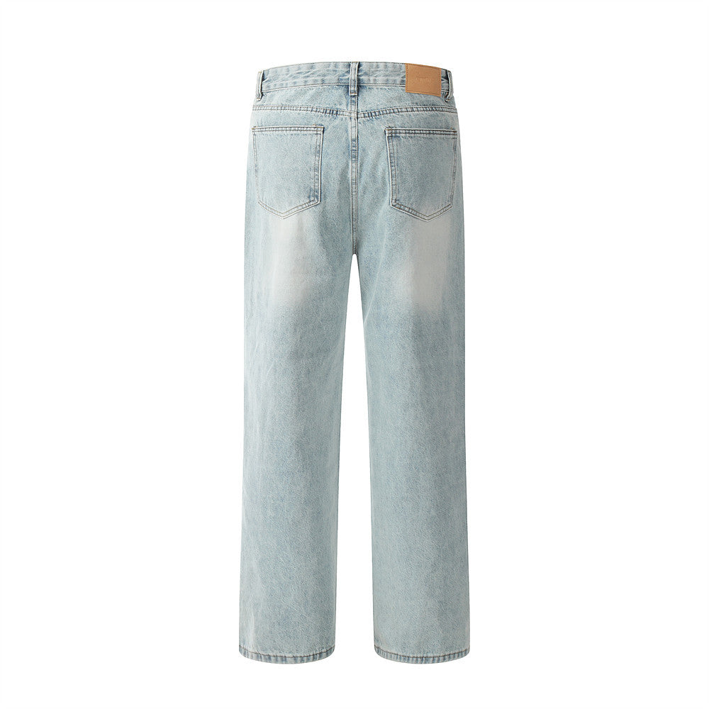 Fashion Knife Ripped Jeans For Men Fashion Knife Ripped Jeans For Men