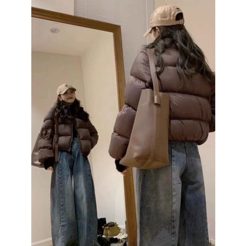 Winter New Short Down Jacket High-grade Small Kendall Style Loose Versatile Coat Women Winter New Short Down Jacket High-grade Small Kendall Style Loose Versatile Coat Women