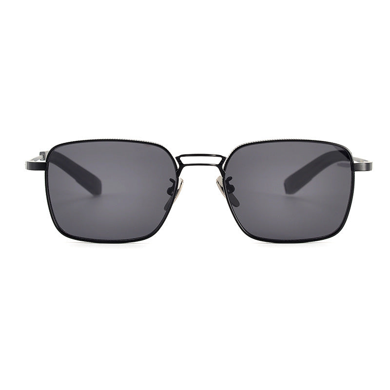 New Pure Titanium Glasses Frame Design Pilot Personality Fishing Driving Outdoor Men And Women Sunglasses Frame New Pure Titanium Glasses Frame Design Pilot Personality Fishing Driving Outdoor Men And Women Sunglasses Frame