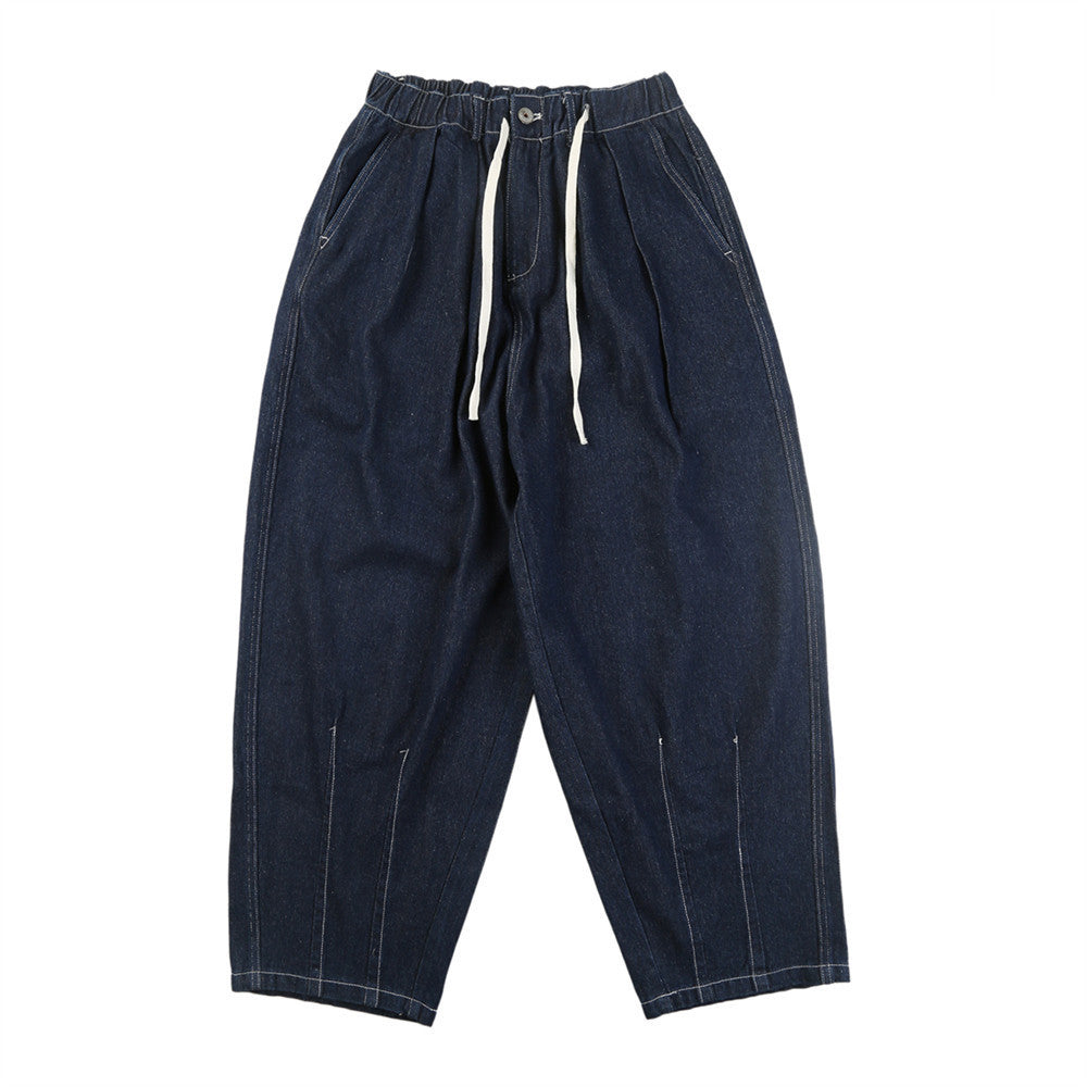 Tapered Wide-leg Workwear Jeans For Men Tapered Wide-leg Workwear Jeans For Men